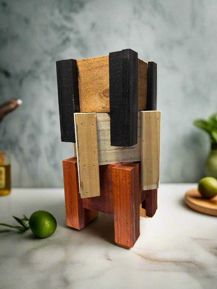 Mini Raised Planter Cube - "The Bully"