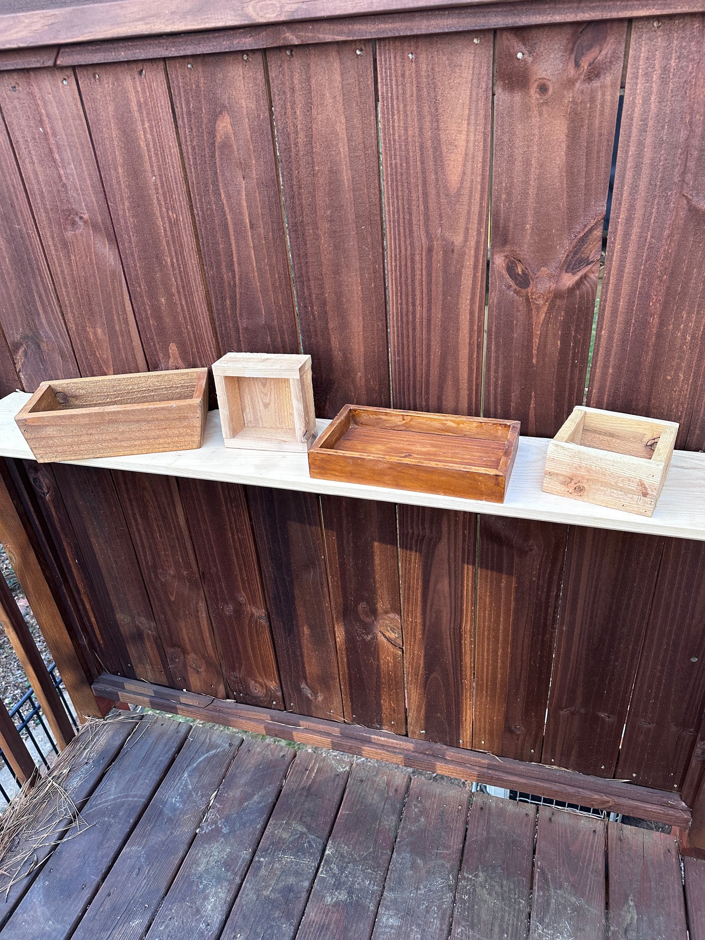 Handcrafted Wooden Boxes - Various Sizes