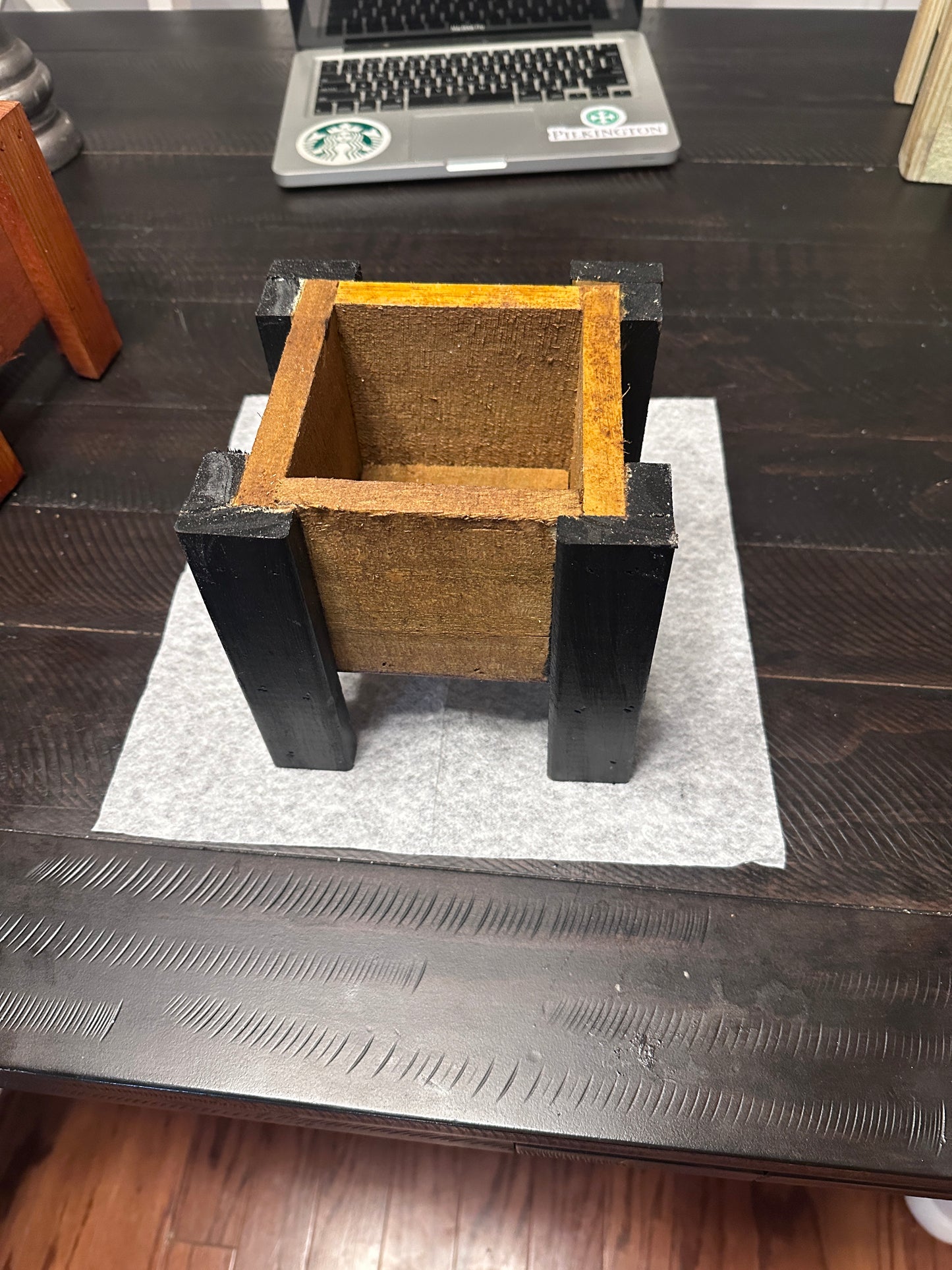 Mini Raised Planter Cube - "The Bully"