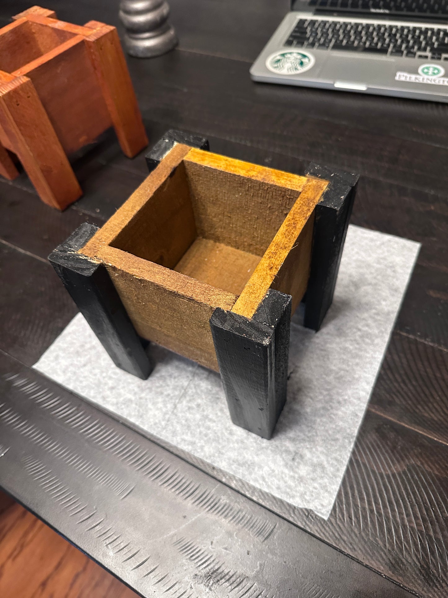 Mini Raised Planter Cube - "The Bully"
