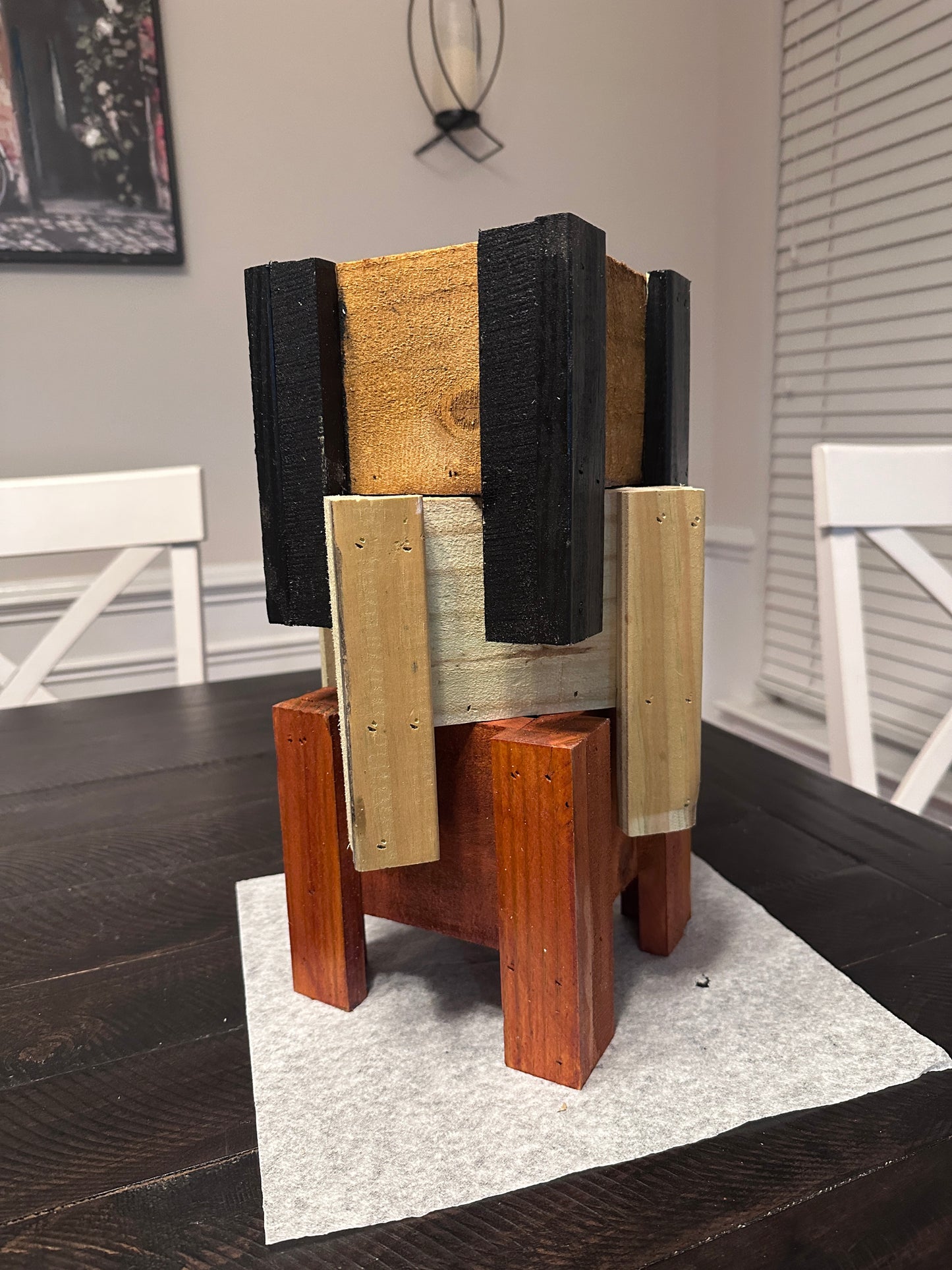 Mini Raised Planter Cube - "The Bully"