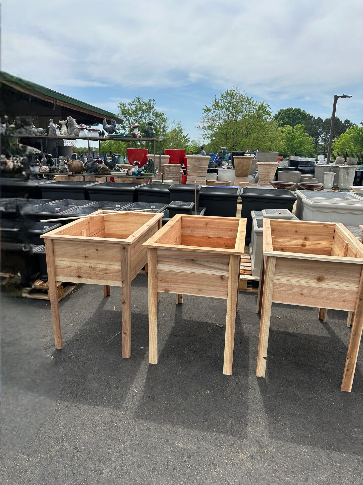 Premium Cedar Raised Planter Box - No Shelf