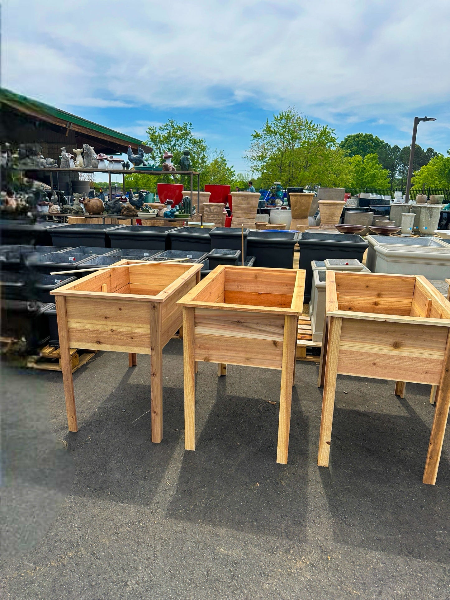 Premium Cedar Raised Planter Box - No Shelf