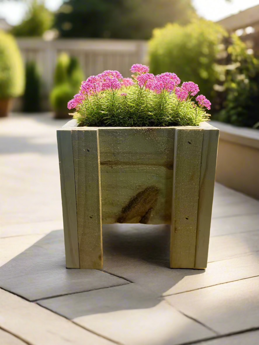 Mini Raised Planter Cube - "The Bully"