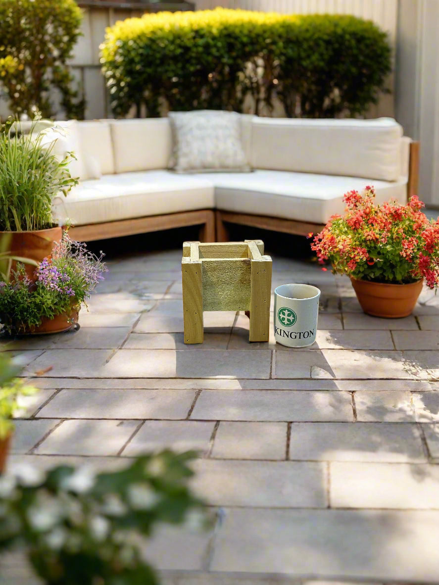 Mini Raised Planter Cube - "The Bully"