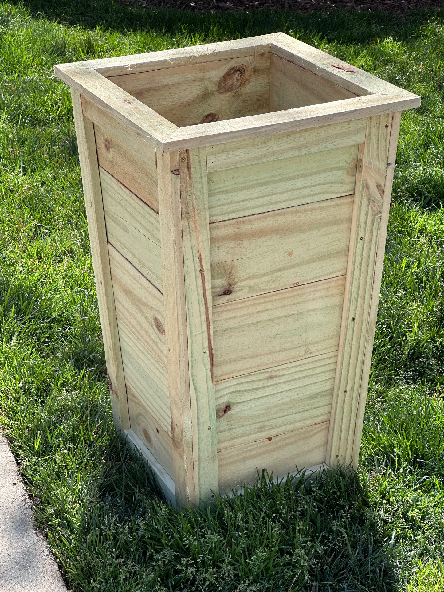 Tall Angled Planter