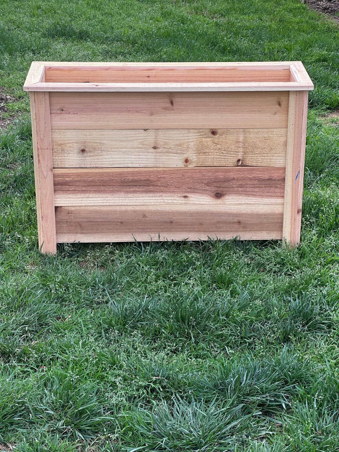 Slim Cedar Planter Box