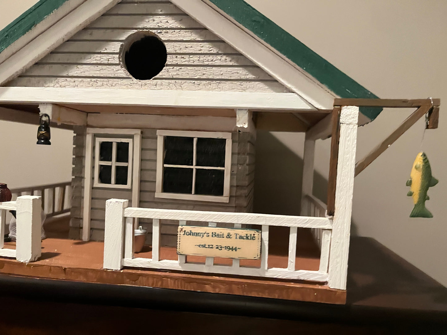 Tin Can Alley #2 - Bait and Tackle Shop Birdhouse