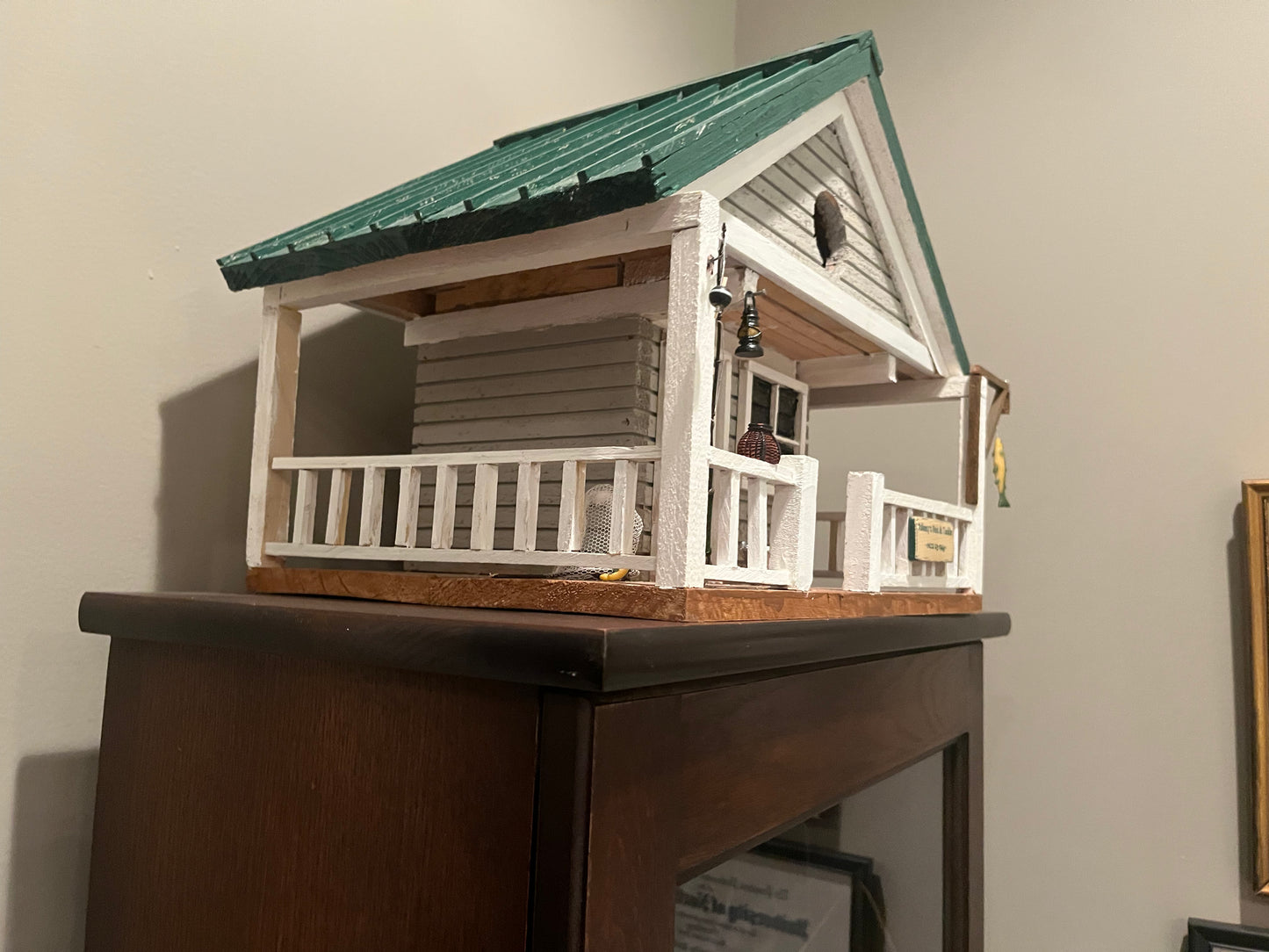 Tin Can Alley #2 - Bait and Tackle Shop Birdhouse