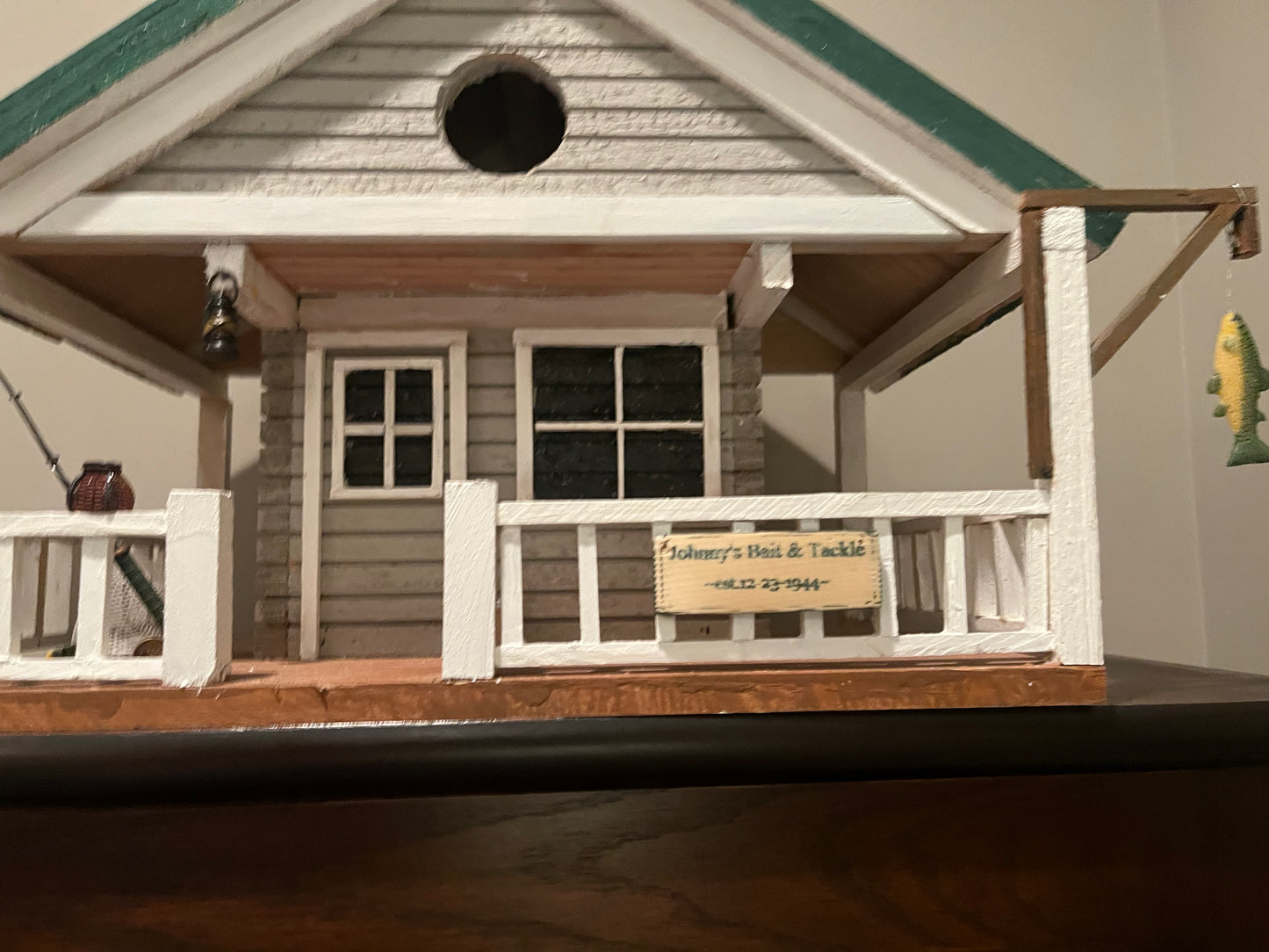 Tin Can Alley #2 - Bait and Tackle Shop Birdhouse