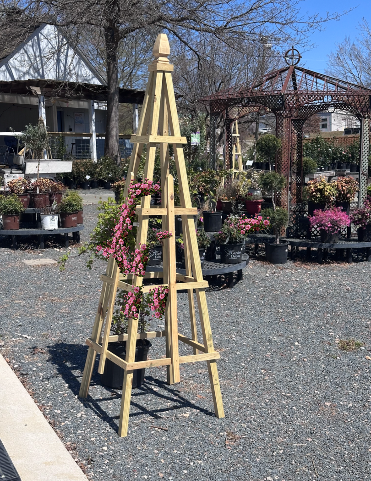 Obelisk Garden Trellis