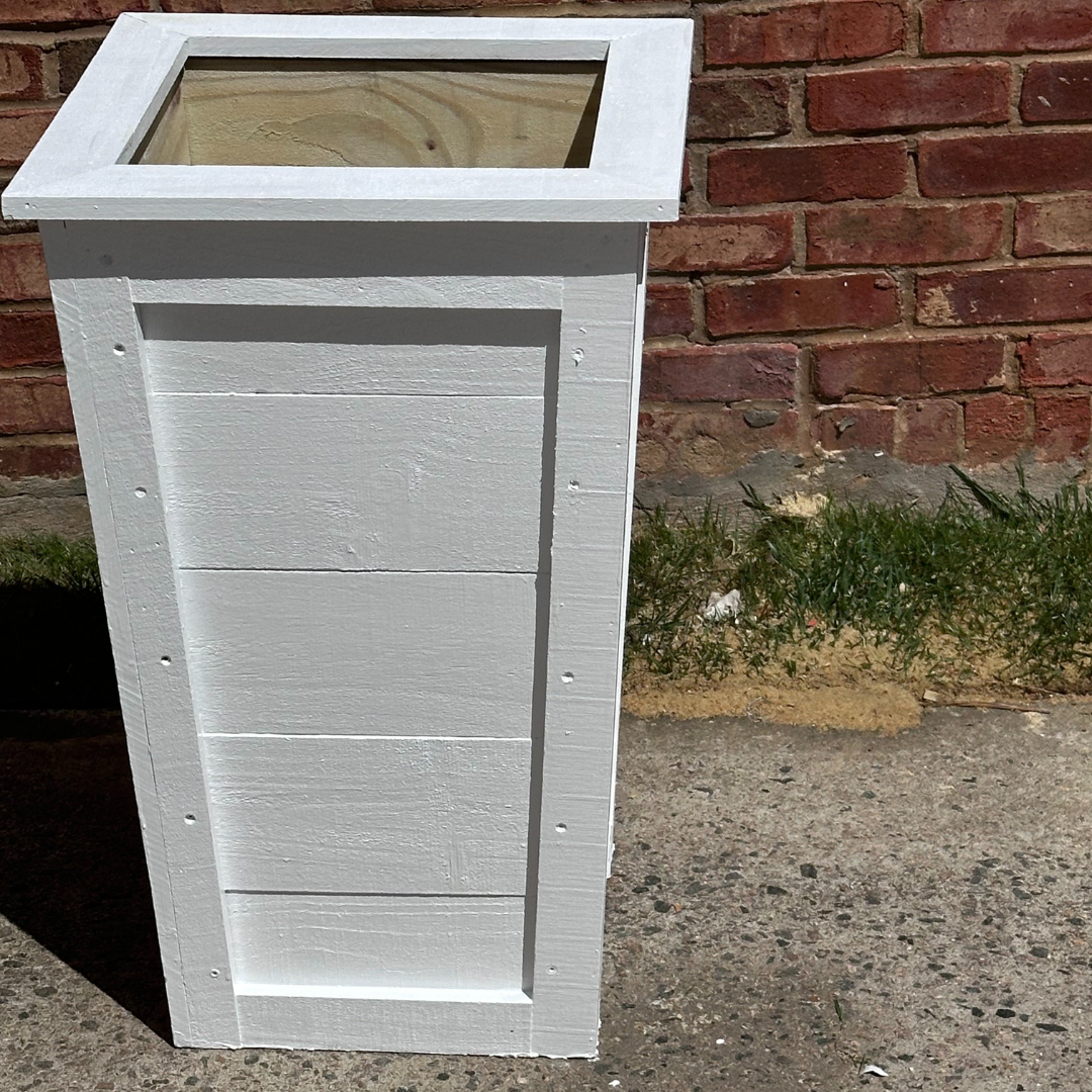 Tall Angled Planter