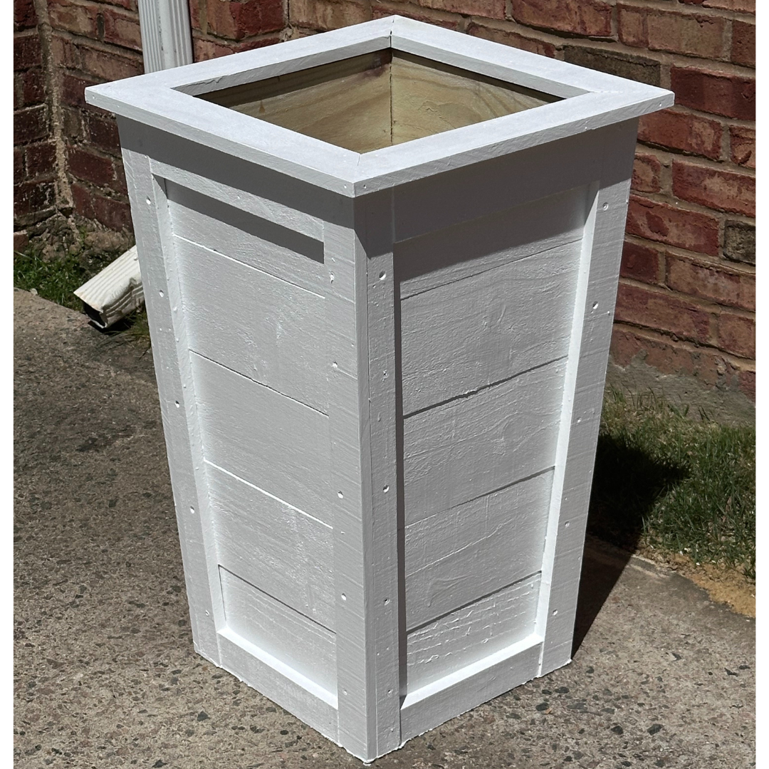 Tall Angled Planter