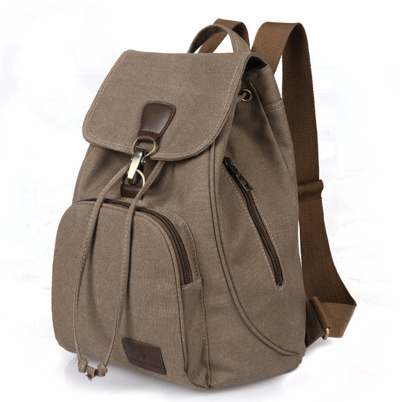 Women's Canvas Backpack Vintage Students School Bags