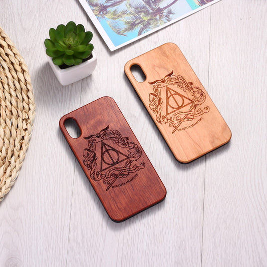 Wooden phone case