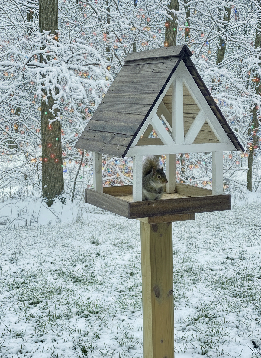 Alpine Deluxe Fly Thru Bird Feeder
