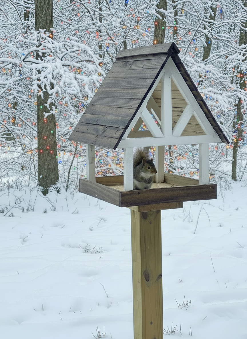 Alpine Deluxe Fly Thru Bird Feeder