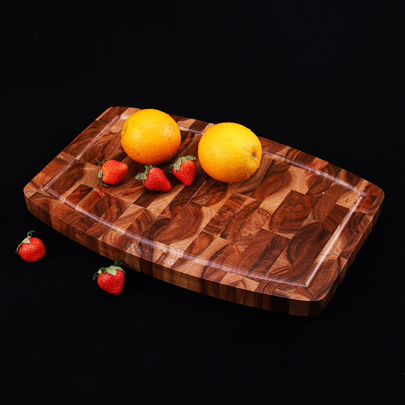 Household Kitchen Solid Black Walnut Mold-proof Splicing Non-slip Cutting Board