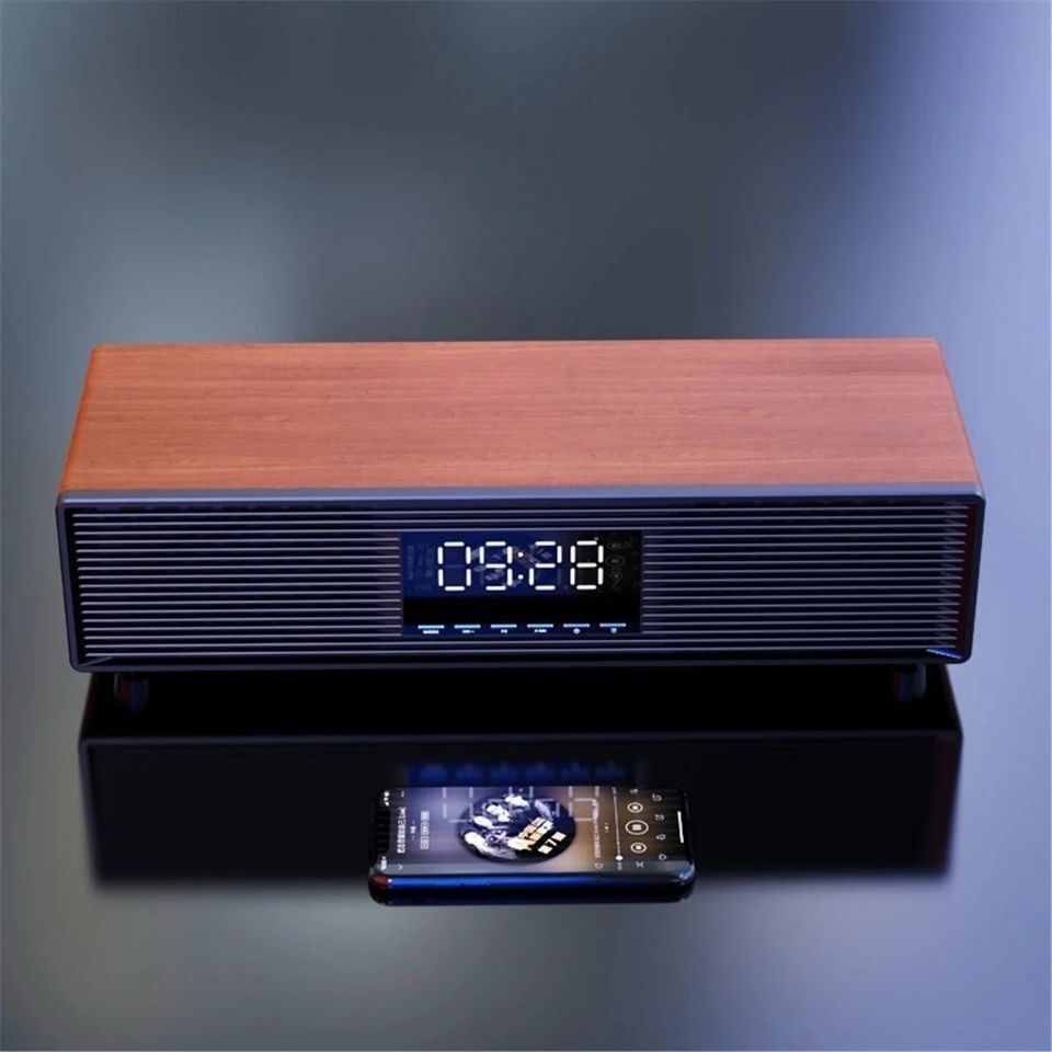 Bluetooth Speaker Wireless Computer Desktop Alarm Clock