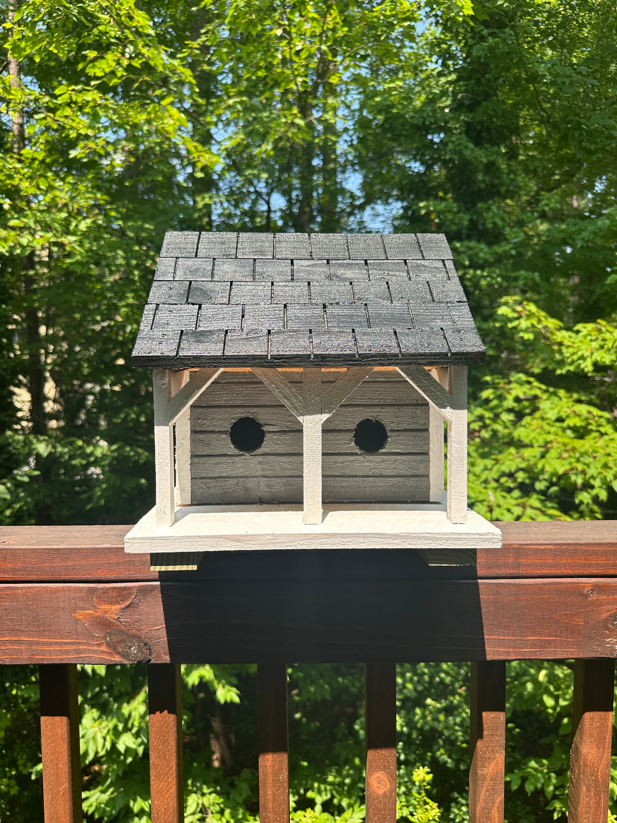 Mini Martin Birdhouse — Gray