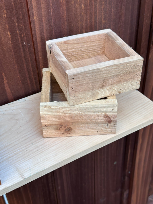 Handcrafted Wooden Boxes - Various Sizes