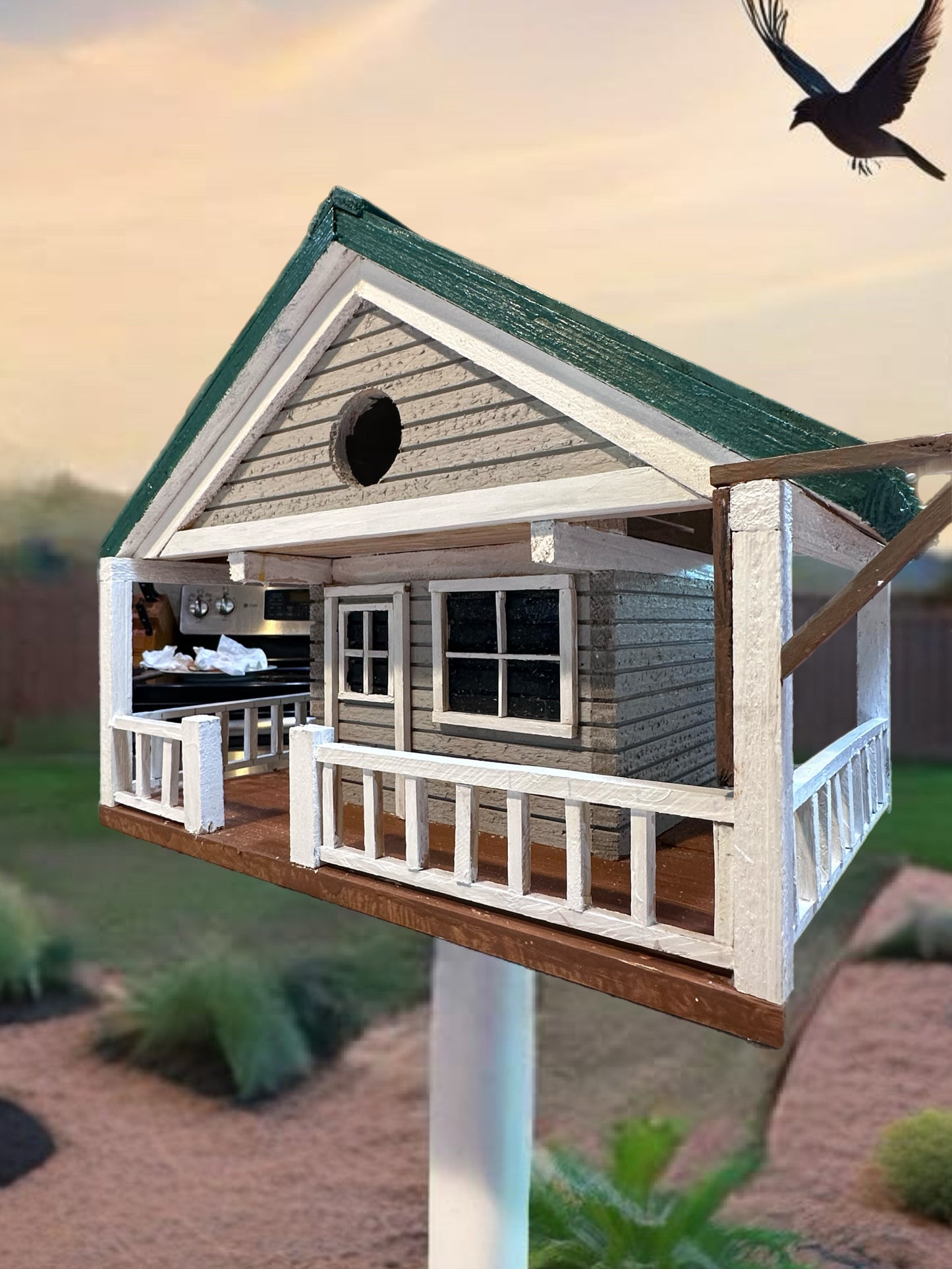 Tin Can Alley #2 - Bait and Tackle Shop Birdhouse