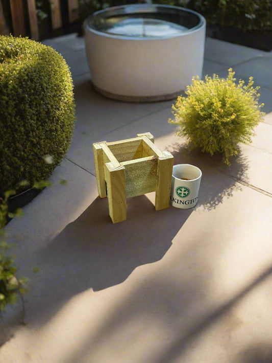 Mini Raised Planter Cube - "The Bully"