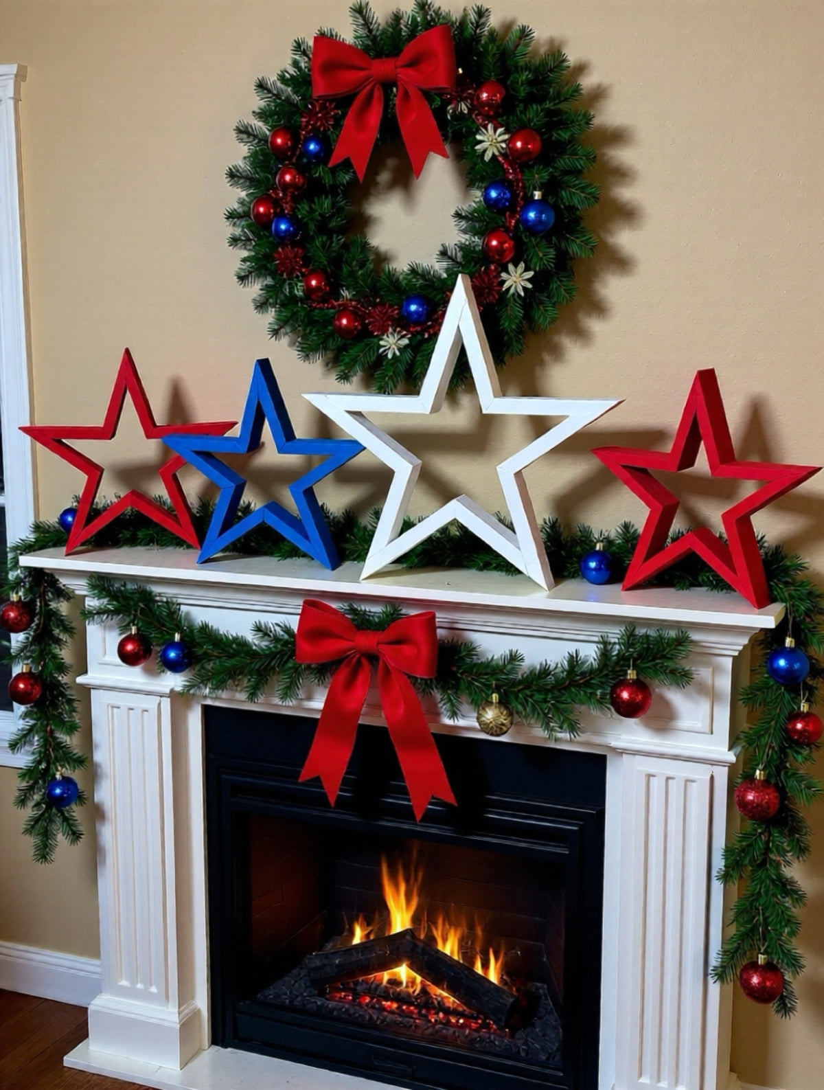 12-Inch Wooden Star
