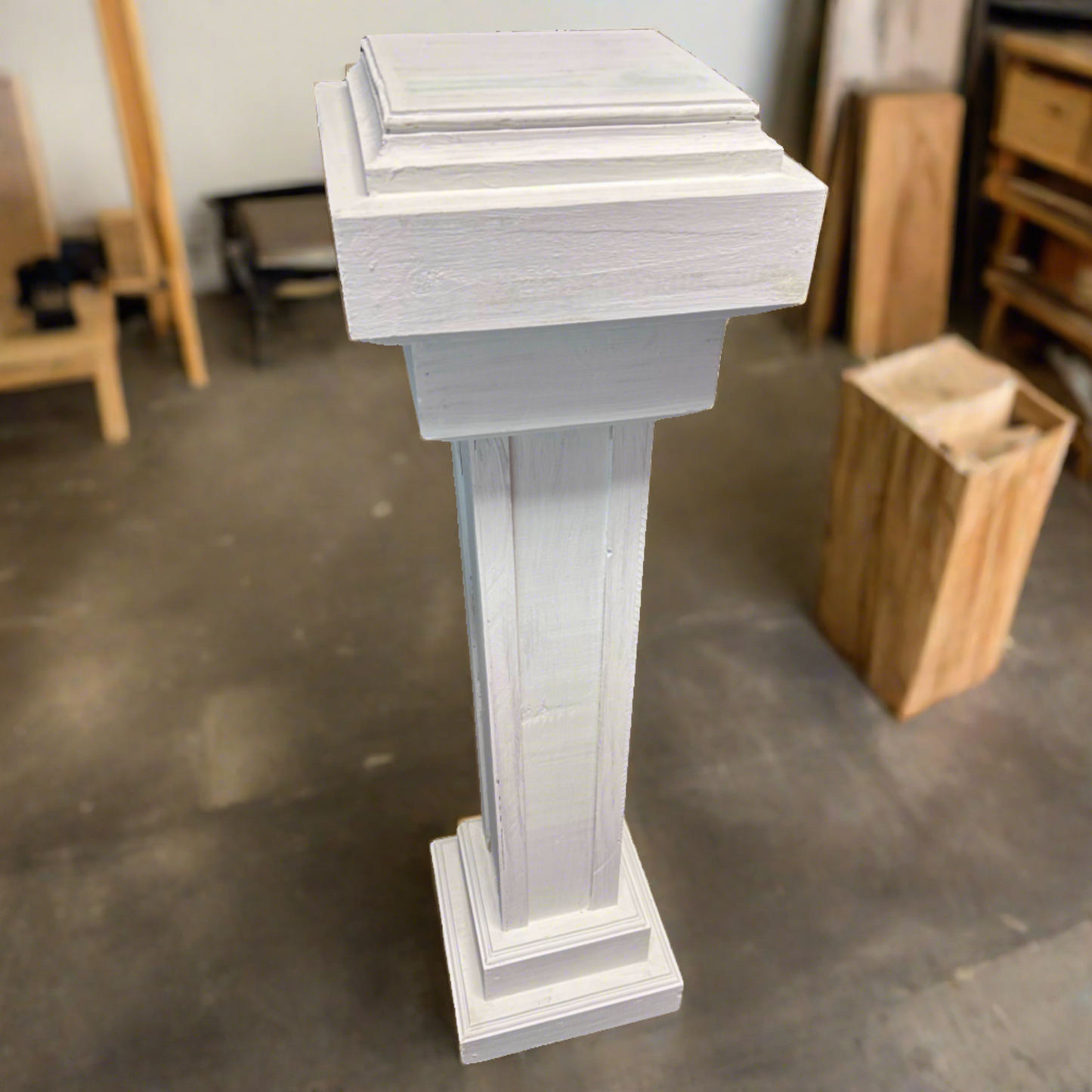 Built-up Rail Columns - Pilkington Woodworks