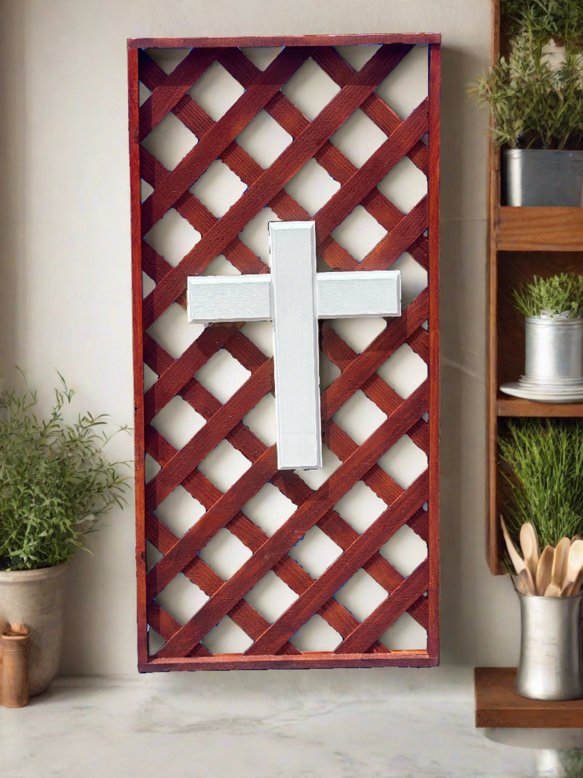 Decorative Wooden Cross - Pilkington Woodworks