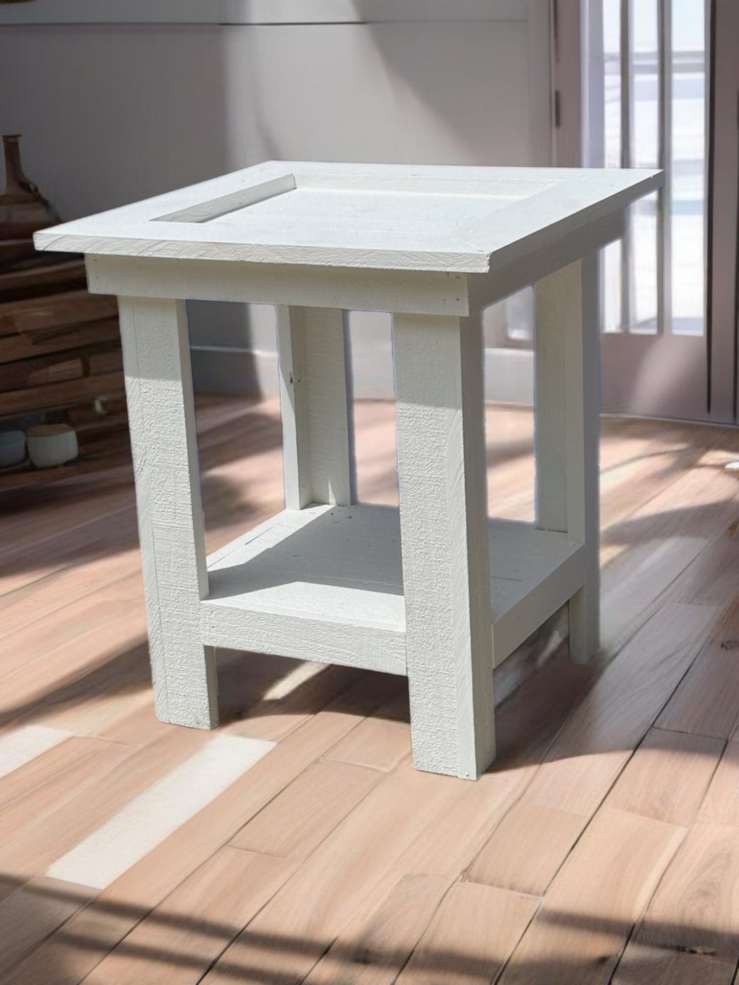 "The Nanny Table" - Wooden Accent Table