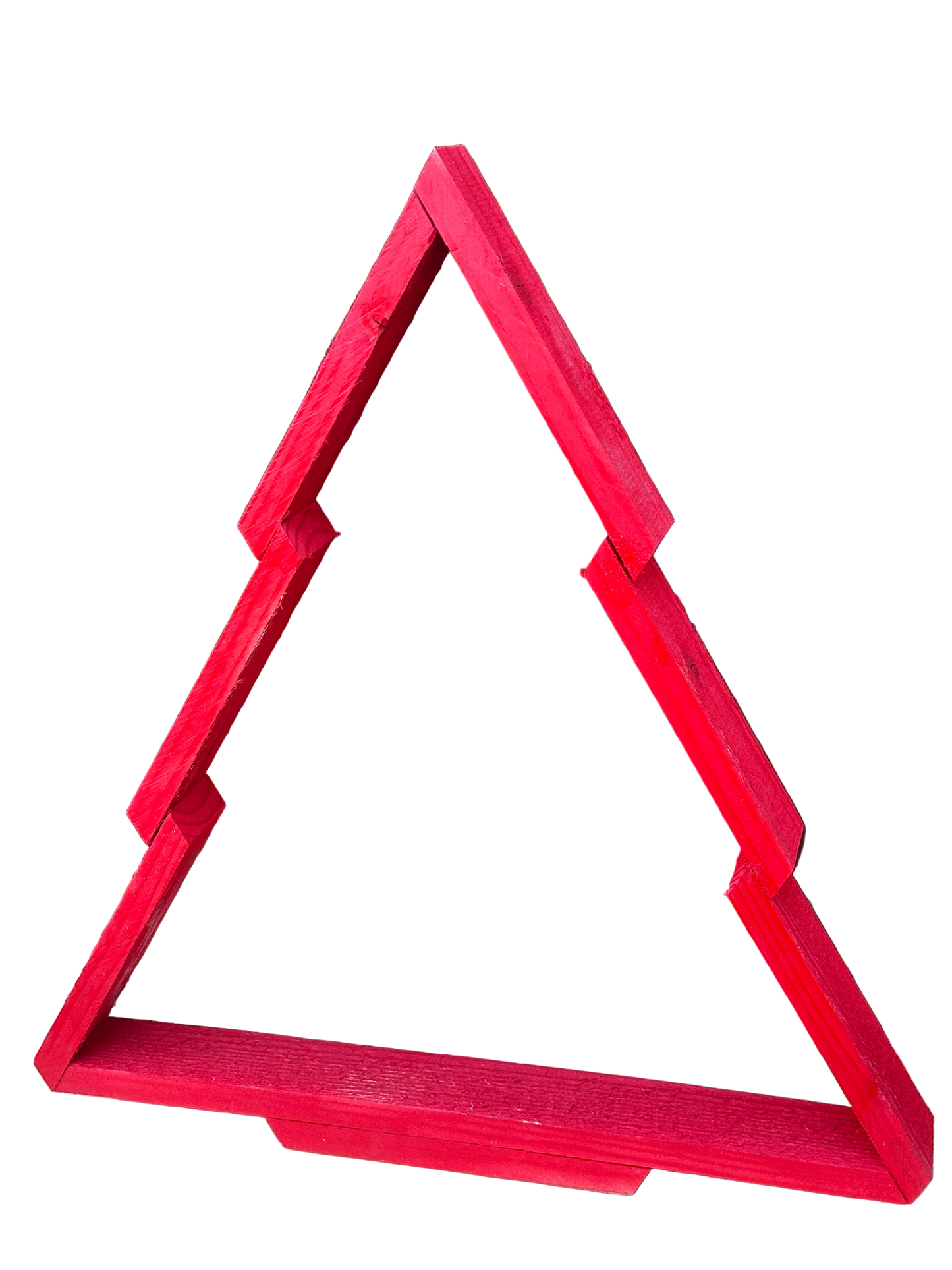 Handcrafted Wooden Christmas Tree – 18" x 16" x 2"